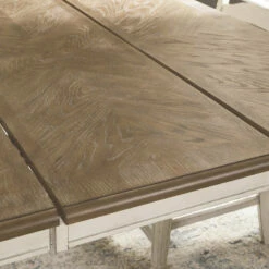 Ashley Furniture Realyn - White - Square Drm Counter Ext Table