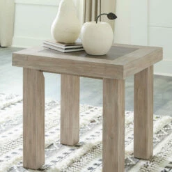 Promo ✨ Ashley Furniture Hennington - Light Brown - Rectangular End Table 🎉 10 Ashley Furniture Hennington - Light Brown - Rectangular End Table