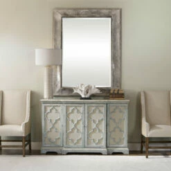 Uttermost Sophie 4 Door Grey Cabinet Cabinets