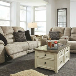 Ashley Furniture Bolanburg - White / Brown / Beige - Lift Top Cocktail Table Tables