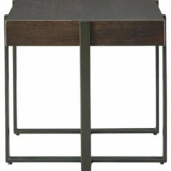 Ashley Furniture Drewing - Light Brown - Square End Table Tables