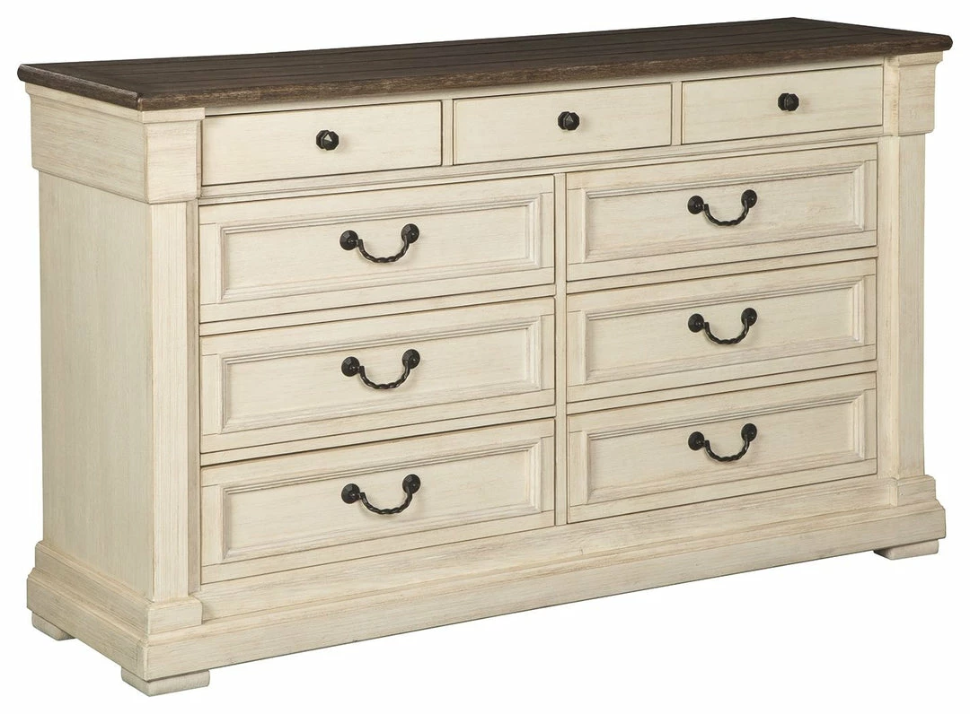 Best Pirce ⌛ Ashley Furniture Bolanburg - 👗 Dresser, Mirror 😍 4 Ashley Furniture Bolanburg - Dresser, Mirror