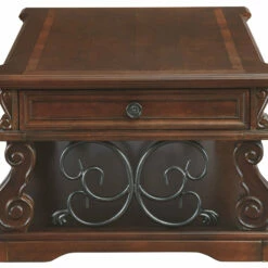 Ashley Furniture Alymere - Rustic Brown - Lift Top Cocktail Table