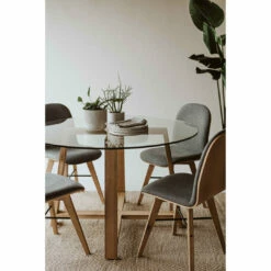 Moe's Home Collection Napoli Dining Chair Grey-m2