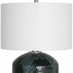 Accessories Uttermost Highlands Deep Green Table Lamp