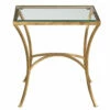 Tables Uttermost Alayna Gold End Table