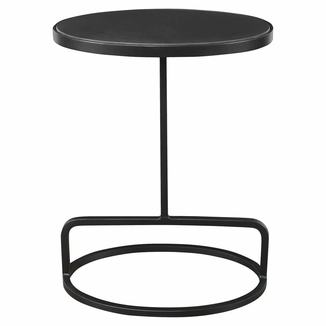 Budget ๐ Tables Uttermost Jessenia Black Marble Accent Table ๐ 6 Tables Uttermost Jessenia Black Marble Accent Table
