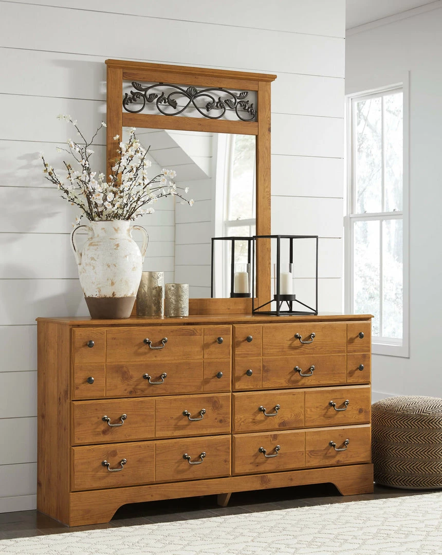 Flash Sale 👏 Signature Design By Ashley® Bittersweet - Light Ultimate Best In Class 👗 Dresser, Mirror, Poster Bed ⌛ 9 Signature Design By Ashley® Bittersweet - Light Ultimate Best In Class Dresser, Mirror, Poster Bed