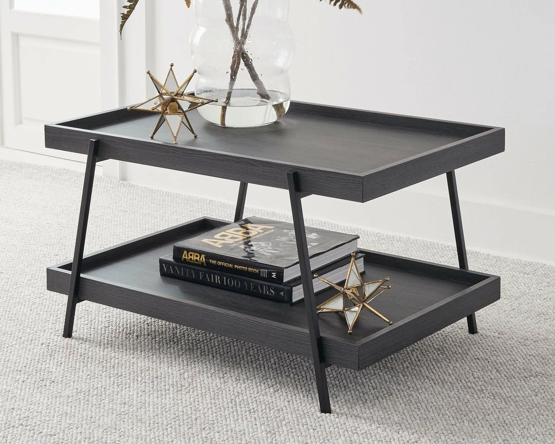 Discount ๐ Ashley Furniture Tables Yarlow - Black - Rectangular Cocktail Table ๐ 5 Ashley Furniture Tables Yarlow - Black - Rectangular Cocktail Table
