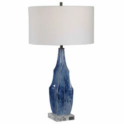 Accessories Uttermost Everard Blue Table Lamp