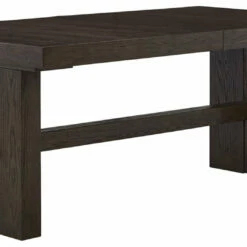 Signature Design By Ashley® Burkhaus - Dark Brown - Rect Dining Room Ext Table Tables