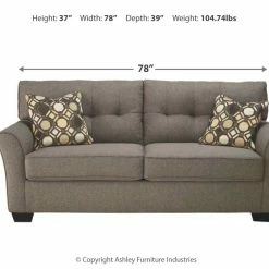 Ashley Furniture Tibbee - Slate - Sofa Sofas