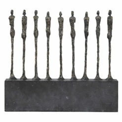 Uttermost Stand Together Aged Gold Figurine