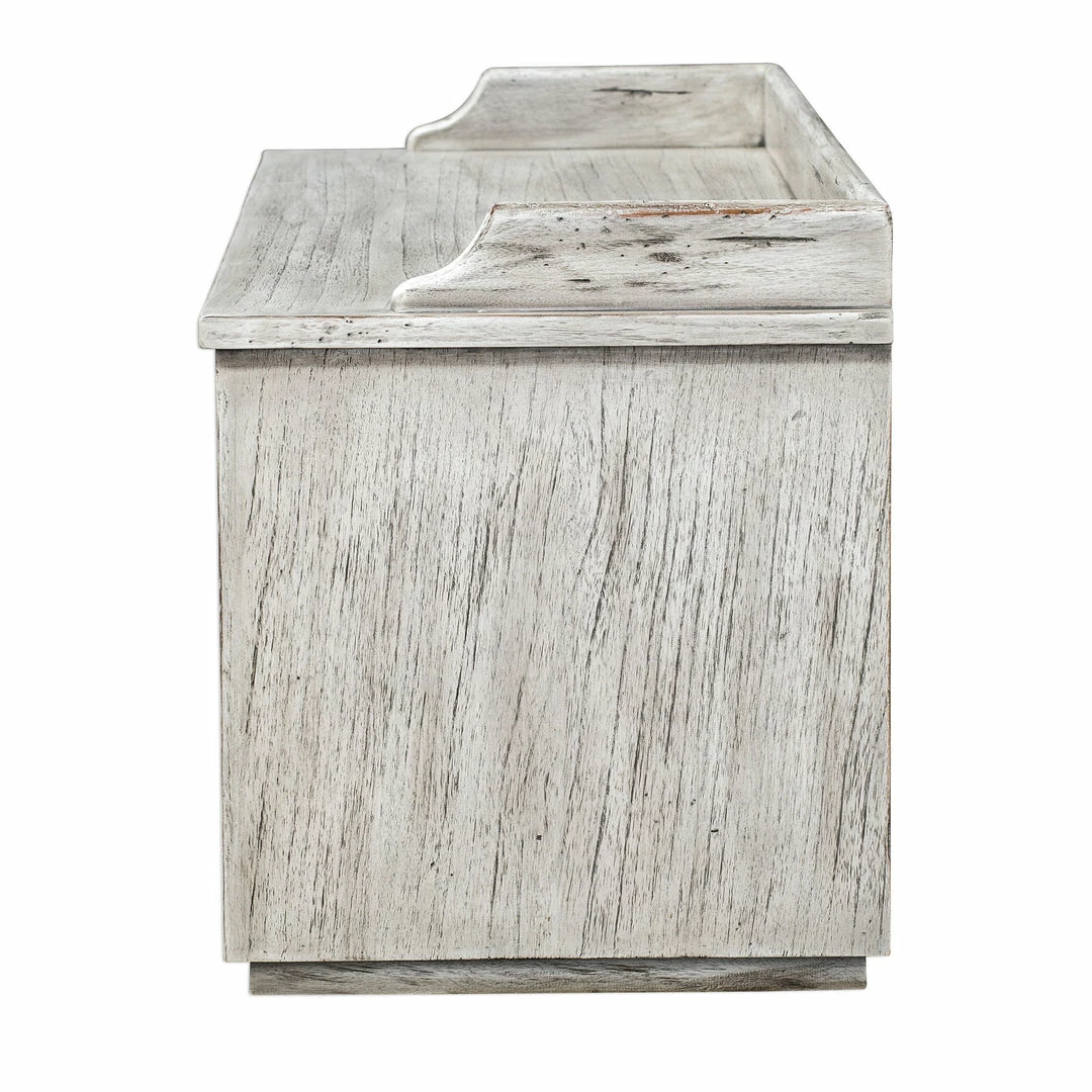 Deals 🔔 Benches Uttermost Ardusin White Hobby Bench ⭐ 4 Benches Uttermost Ardusin White Hobby Bench