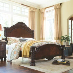 Ashley Furniture North - Dark Brown - Chest Chests