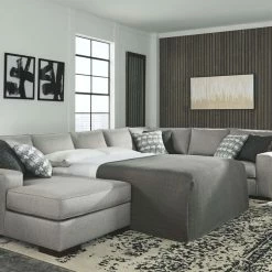 Hot Sale 😍 Benchcraft® Sectionals Marsing Nuvella - Sleeper Sectional With Chaise 🛒 31 Benchcraft® Sectionals Marsing Nuvella - Sleeper Sectional With Chaise