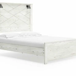 Signature Design By Ashley® Gerridan - Panel Bed With Sconces Beds