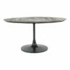 Deals 🔔 Moe's Home Collection Nyles Oval Marble Dining Table ⭐ 2 Moe's Home Collection Nyles Oval Marble Dining Table