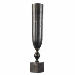 Uttermost Kaylie Black Nickel Vase Table Decor