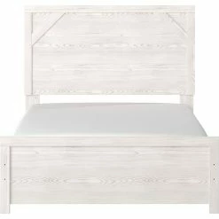 Signature Design By Ashley® Beds Gerridan - White/gray - Full Panel Bed