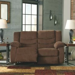 Ashley Furniture Reclining Furniture Tulen - Waterfall Back - Reclining Loveseats