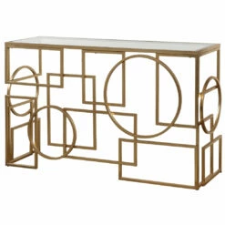 Best Sale 🌟 Tables Uttermost Metria Gold Console Table 🧨 9 Tables Uttermost Metria Gold Console Table
