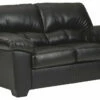 Ashley Furniture Loveseats Brazoria - Black - Loveseat