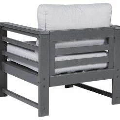 Ashley Furniture Amora - Charcoal Gray - Lounge Chair W/cushion (2/cn)