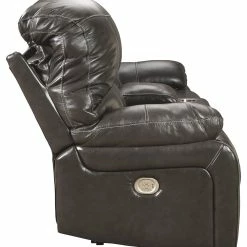 Ashley Furniture Reclining Furniture Hallstrung - PWR REC Loveseat/CON/ADJ HDRST