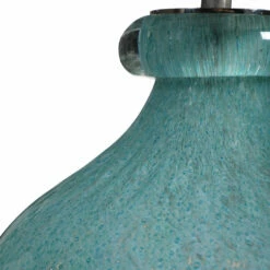 Table Decor Uttermost Mellita Aqua Glass Bottles, S/2