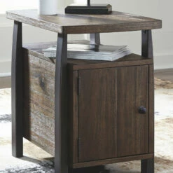 Best deal 🎉 Ashley Furniture Vailbry - Brown - Chair Side End Table ❤️ 19 Ashley Furniture Vailbry - Brown - Chair Side End Table