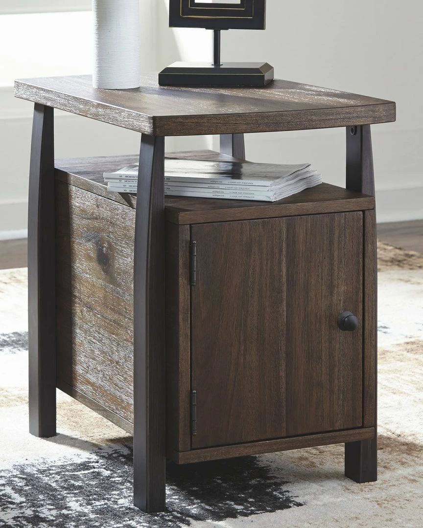 Best deal 🎉 Ashley Furniture Vailbry - Brown - Chair Side End Table ❤️ 9 Ashley Furniture Vailbry - Brown - Chair Side End Table