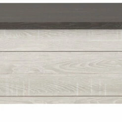 Ashley Furniture Dorrinson - White / Black / Gray - Lift Top Cocktail Table Tables