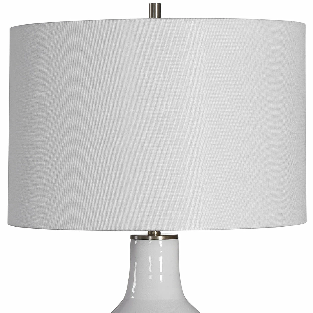Discount ๐ Uttermost Dakota White Crackle Table Lamp ๐คฉ 9 Uttermost Dakota White Crackle Table Lamp