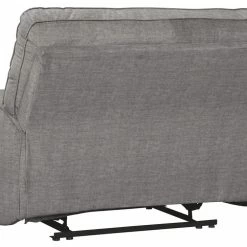 Ashley Furniture Coombs - Charcoal - Wide Seat Power Recliner