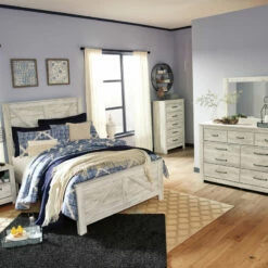 Signature Design By Ashley® Bellaby - Attractive - Crossbuck Panel Bed Beds