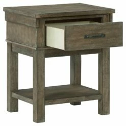 Ashley Furniture Nightstands Shamryn - Grayish Brown - One Drawer Night Stand