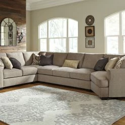 Benchcraft® Sectionals Pantomine - Driftwood - Armless Sofa 4 Pc Sectional