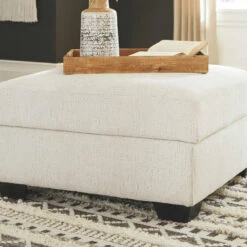 Ashley Furniture Cambri - Snow - Ottoman With Storage Ottomans