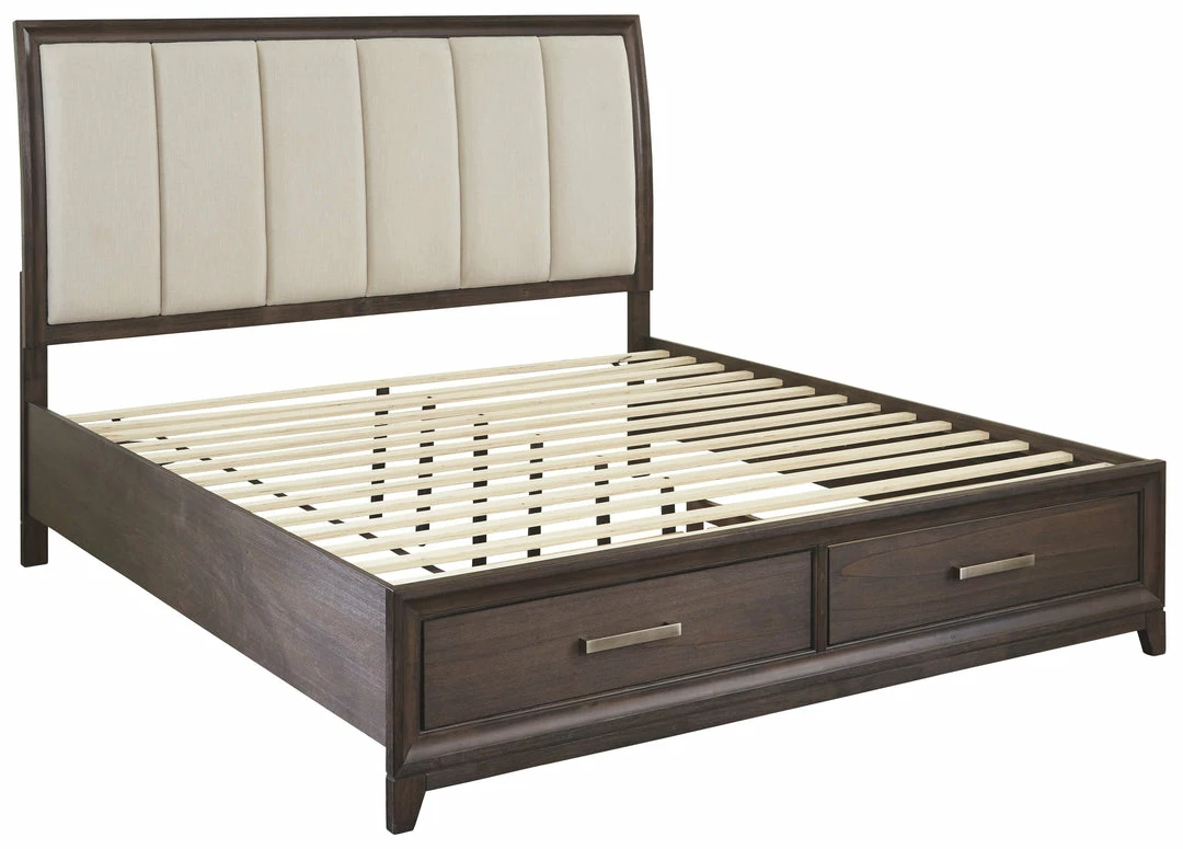 Top 10 ✨ Signature Design By Ashley® Beds Brueban - Rich Brown/gray - King Panel Bed With 2 Storage Drawers 👍 7 Signature Design By Ashley® Beds Brueban - Rich Brown/gray - King Panel Bed With 2 Storage Drawers