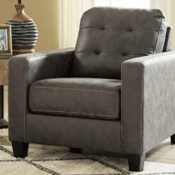 Buy 👍 Ashley Furniture Venaldi - Gunmetal - Chair Chairs 💯 10 Ashley Furniture Venaldi - Gunmetal - Chair Chairs