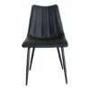 Moe's Home Collection Alibi Dining Chair Matte Black-m2 Chairs