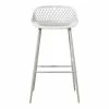 Best Pirce 🔥 Moe's Home Collection Piazza Outdoor Barstool White-m2 🔥 1 Moe's Home Collection Piazza Outdoor Barstool White-m2