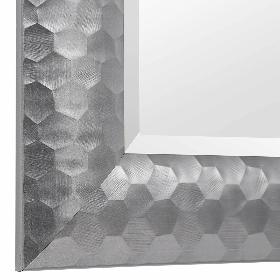 Hot Sale ✨ Uttermost Caldera Textured Gray Mirror ⌛ 5 Uttermost Caldera Textured Gray Mirror