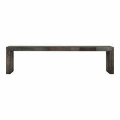 Moe's Home Collection Vintage Bench Large Grey
