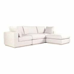 Moe's Home Collection Sectionals Justin Lounge Modular Sectional Taupe