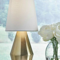 Coupon ❤️ Ashley Furniture Accessories Lanry - Brass Finish - Metal Table Lamp (1/cn) 😉 6 Ashley Furniture Accessories Lanry - Brass Finish - Metal Table Lamp (1/cn)