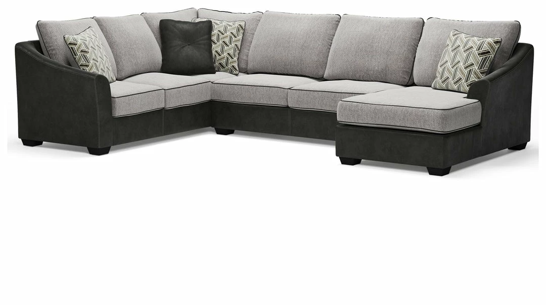 Discount 🎁 Signature Design By Ashley® BilLeft Arm Facing Corner Chaise, Armless Loveseat, Right Arm Facing Sofa With Corner Wedge Sectional 🤩 3 Signature Design By Ashley® BilLeft Arm Facing Corner Chaise, Armless Loveseat, Right Arm Facing Sofa With Corner Wedge Sectional