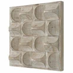 Uttermost Pickford Wood Wall Decor, Natural