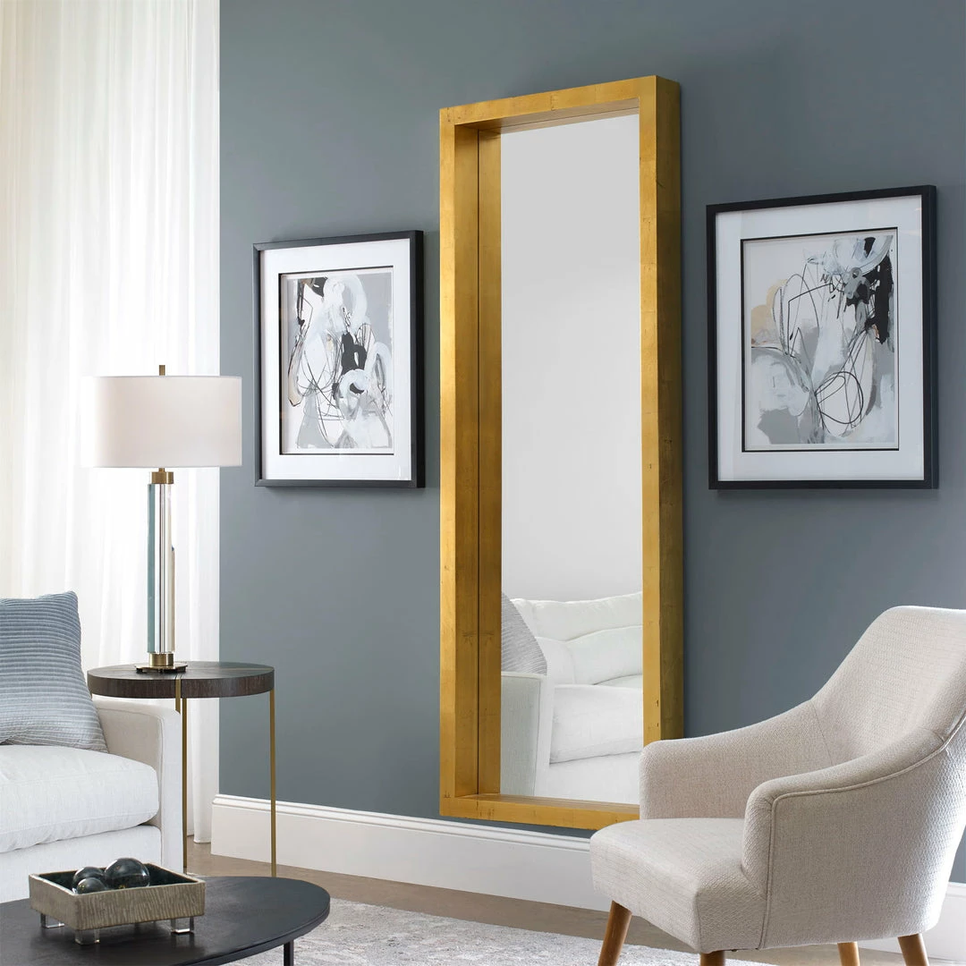 Brand new 🧨 Uttermost Edmonton Gold Leaner Mirror Accessories ❤️ 6 Uttermost Edmonton Gold Leaner Mirror Accessories